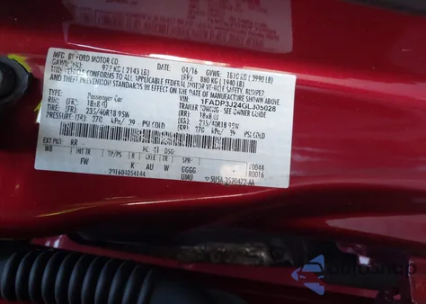 2016 Ford Focus Titanium from USA, damaged, VIN 1FADP3J24GL305028